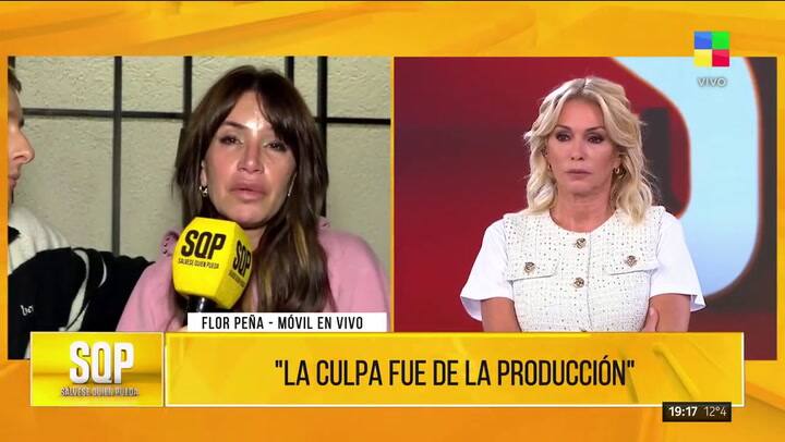 Florencia Peña reveló cómo fue su charla con Nico Occhiato