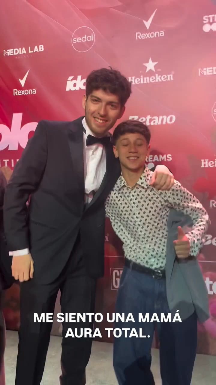 La emoción de Jimena Barón al ver a su hijo con Davo Xeneize