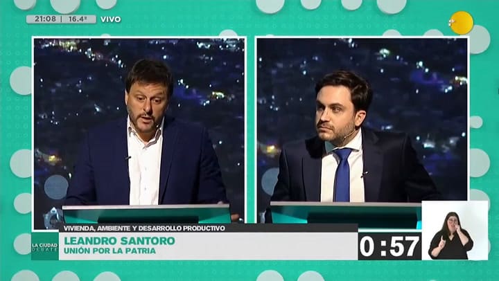 Leandro Santoro cruzó a Marra
