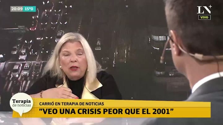 Carrió: 'Kicillof quiere que entren a los countries y con sus declaraciones lo habilita'