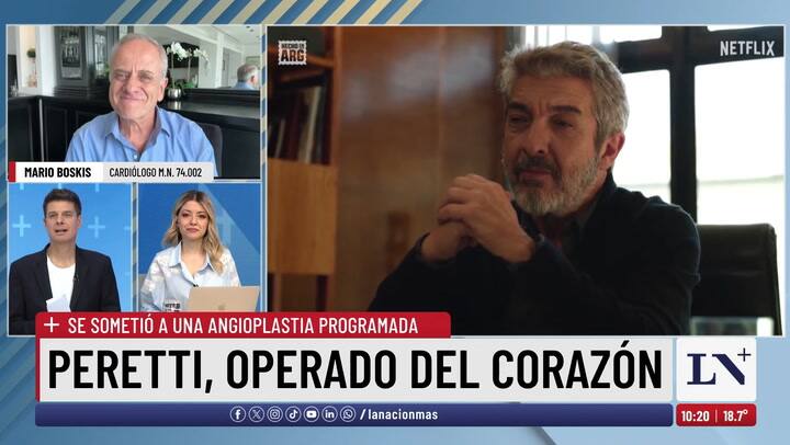 Mario Boskis hablo sobre la operacion de Diego Peretti