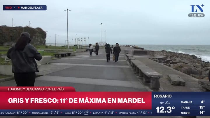 Frio en Mar del Plata