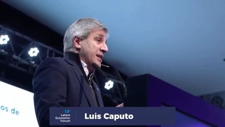 Luis Caputo, sobre la empatía