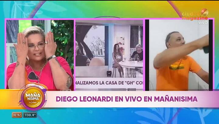 La pelea de Diego Leonardi y Pampito