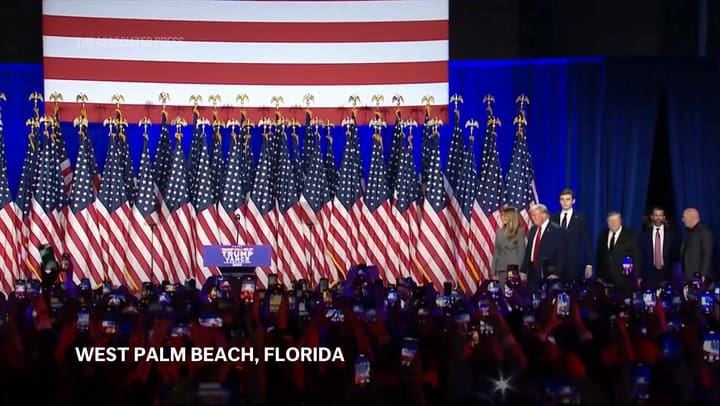 El discurso completo de Donald Trump en Palm Beach: se autoproclamó presidente