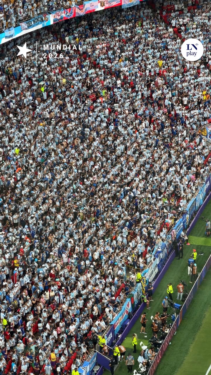 El estadio de Kansas City, repleto de hinchas argentinos