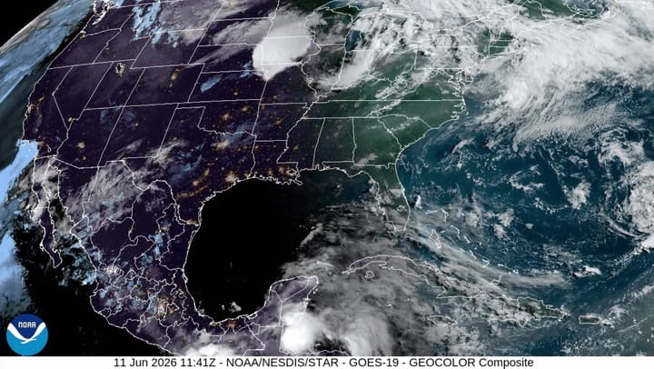 Satélite De La NOAA Hoy