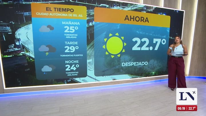 El pronostico del tiempo
