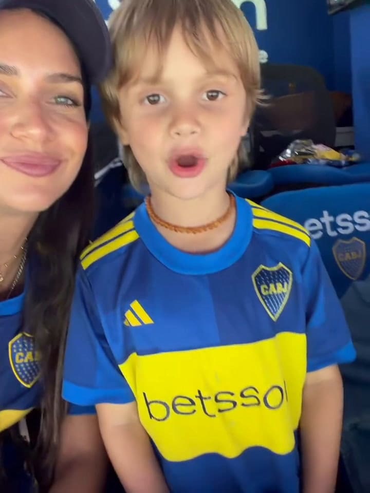 Viggo, hijo de Zaira Nara, dijo el resultado del Superclásico