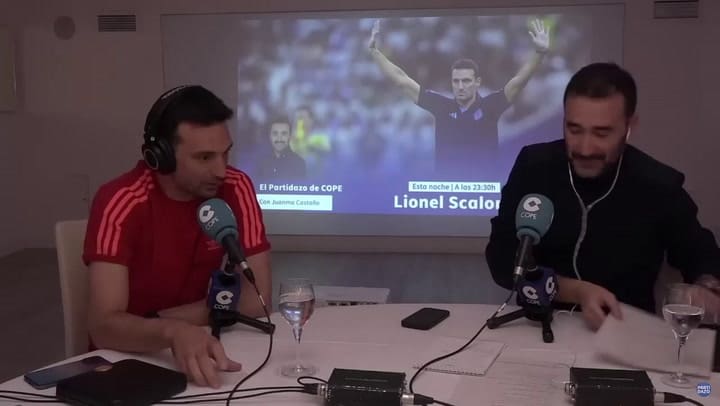 Scaloni contó cómo conoció a su esposa: “Tuve cuatro meses para encontrar su teléfono”