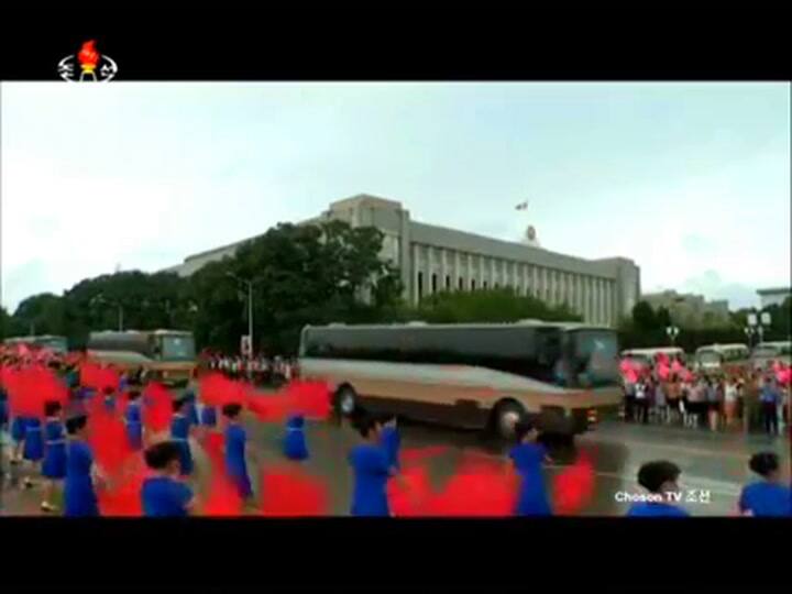 Los festejos de Corea del Norte