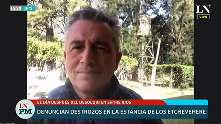 Luis Miguel Etchevehere, sobre Juan Grabois: 'Ellos son parásitos y el Gobierno es cómplice'