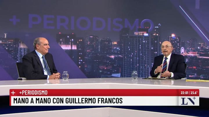Contundente triunfo de LLA en las elecciones: Guillermo Francos mano a mano con Joaquín Morales Solá