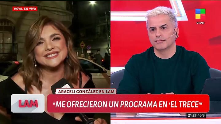 Araceli González contó que Adrián Suar le propuso regresar a la tele