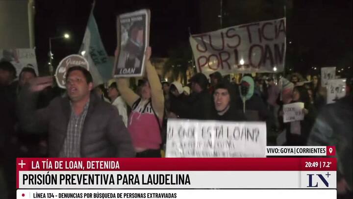 Laudelina: imputada y detenida; la desaparición de Loan