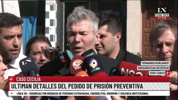 Fernando Burlando: 'Los restos óseos son de Cecilia'