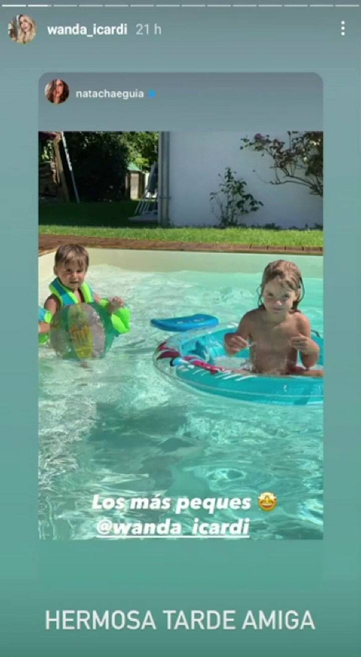 Wanda Nara publicó imágenes de Mauro Icardi tras las versiones de crisis - Fuente: Instagram