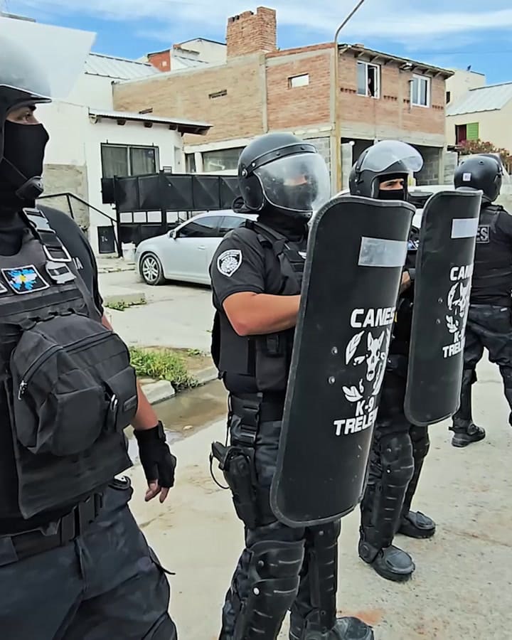 Megaoperativo en Chubut