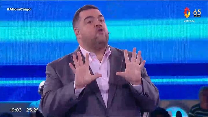 Participó de Ahora Caigo y sorprendió a todos al revelar quién es su padre
