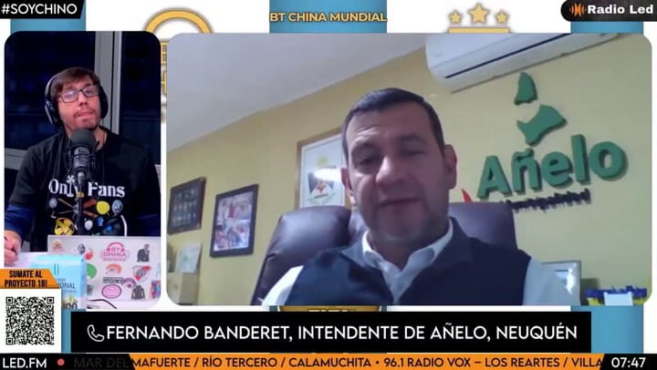 El intendente de Añelo pidió a las familias que no vayan a instalarse a su ciudad