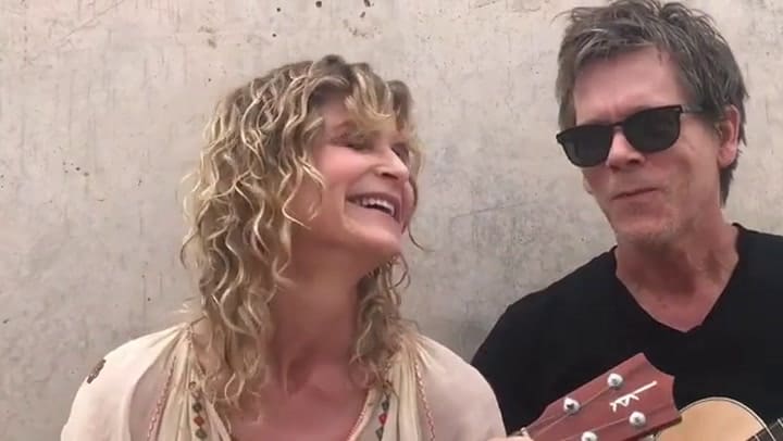 Kevin Bacon y Kyra Sedgwick celebran su amor con música - Fuente: Instagram