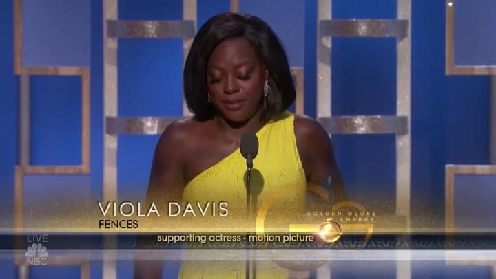 Aaron Taylor-Johnson y Viola Davis, los primeros ganadores de la noche