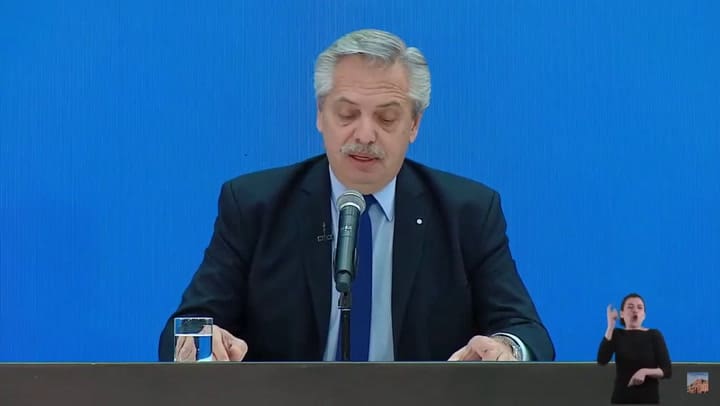 Alberto Fernandez habla de la depresión