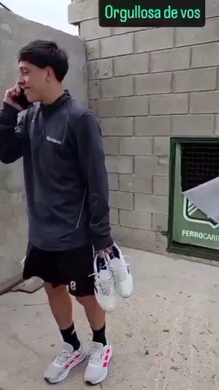 Sebastián Pepe, juvenil de Ferro