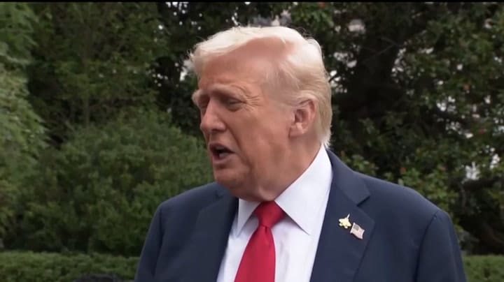 Trump habla sobre Venezuela