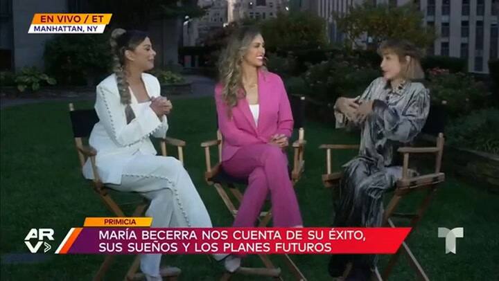 María Becerra contó detalles de su encuentro con Adam Sandler en Nueva York