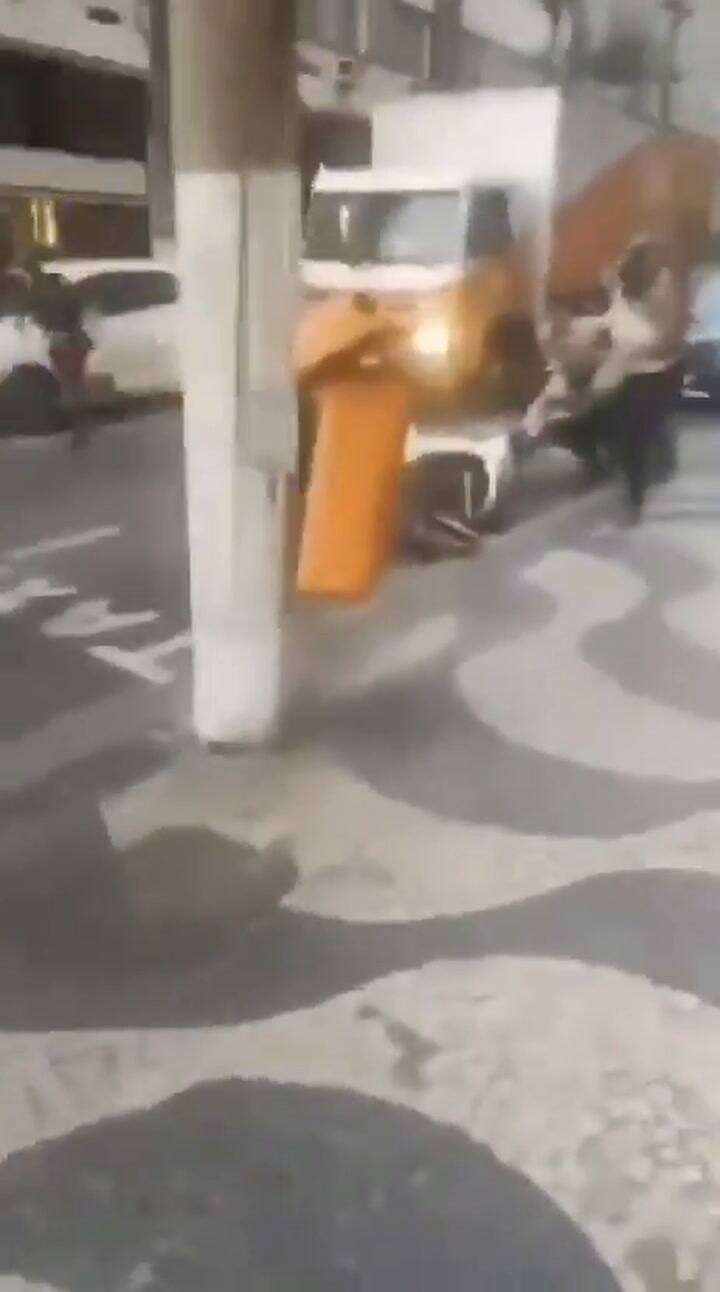 Fuertes ráfagas de viento causan estragos en Brasil