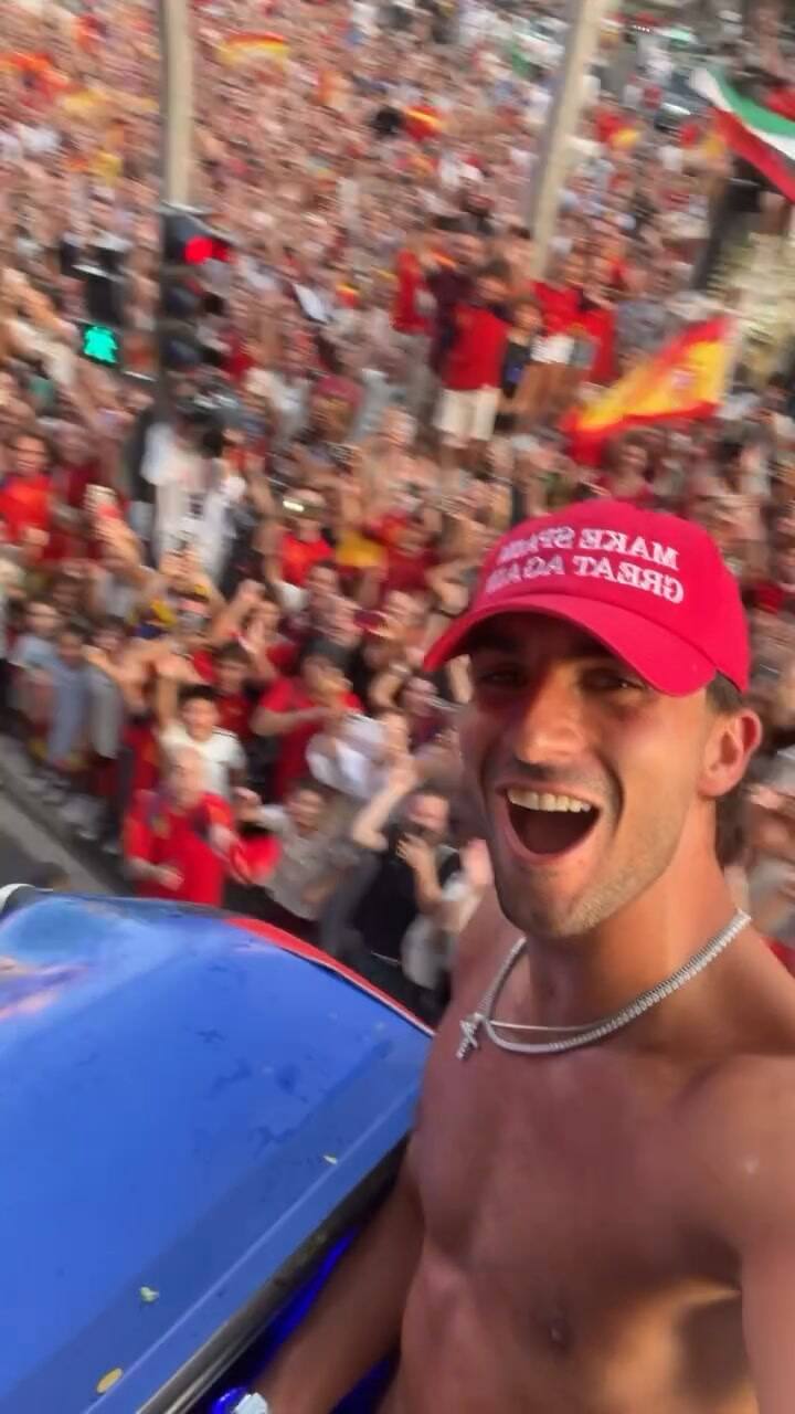 El video de los festejos que publicó Ferran Torres