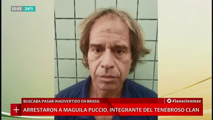 Atraparon a 'Maguila' Puccio en Brasil