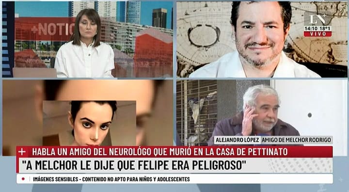 Alejandro López, amigo de Melchor Romero