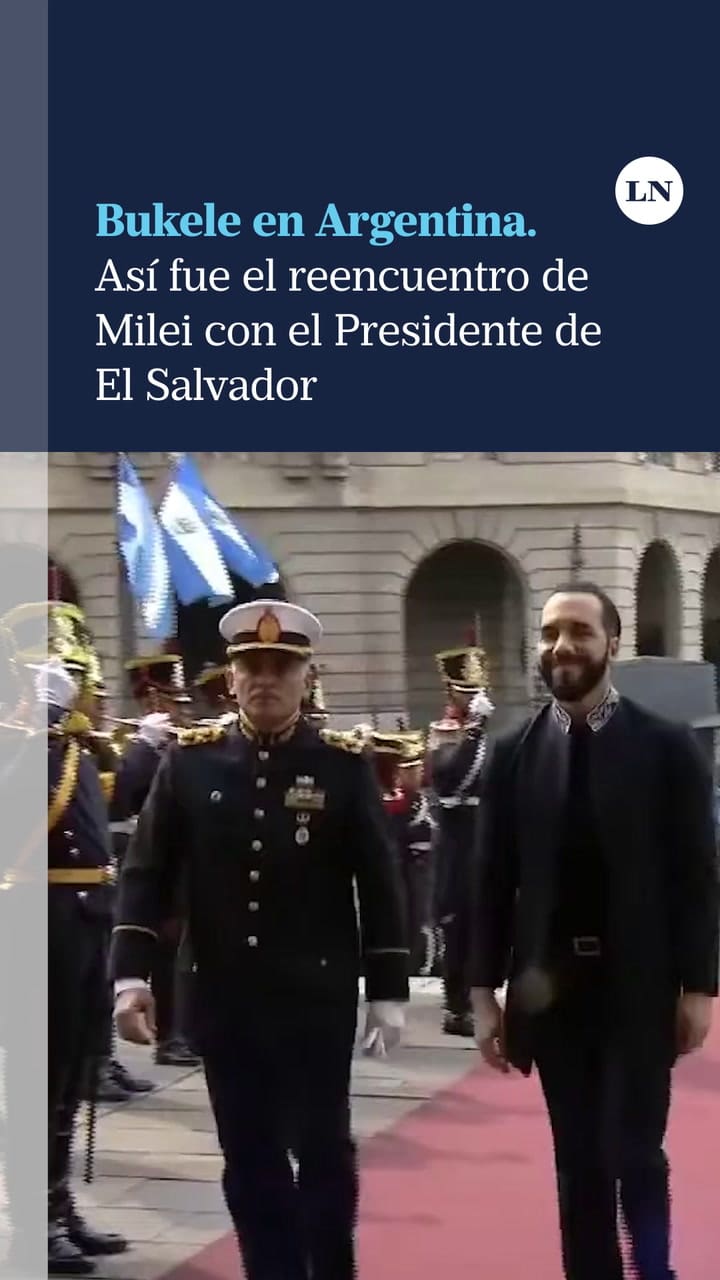 Milei Bukele Casa Rosada