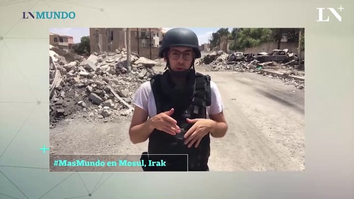 Las increíbles imágenes de Mosul, tras los enfrentamientos entre Estado Islámico y el Ejército
