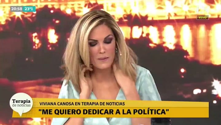 Canosa: 'Me dedicaría a la política y me están ofreciendo de muchos lados'