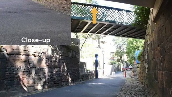 Cayó desde un puente de 5,7 metros y siguió andando