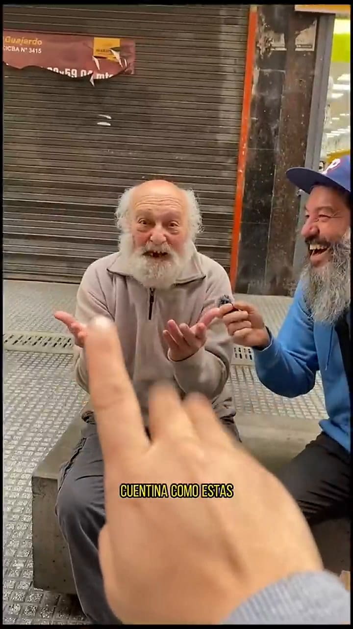 Isodoro conmovió a todos con su historia de vida