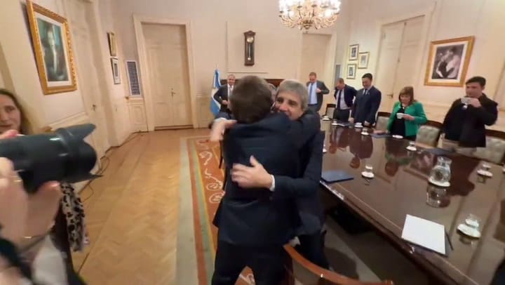 El video que difundió Javier Milei con su nuevo gabinete: “I feel good”