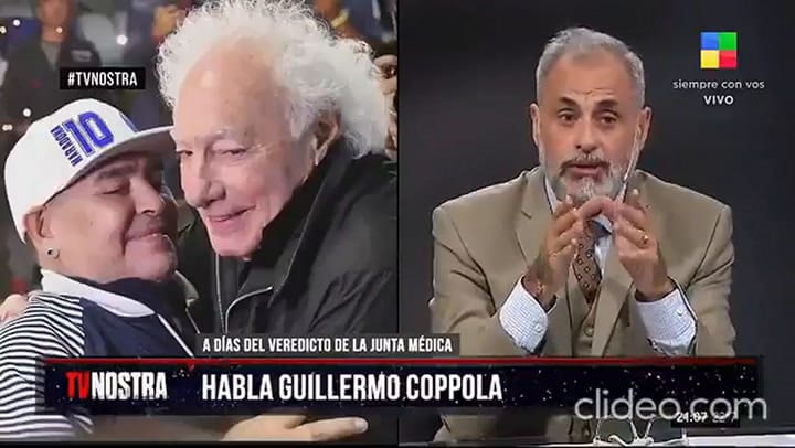 Guillermo Coppola destrozó la serie Maradona: Sueño bendito