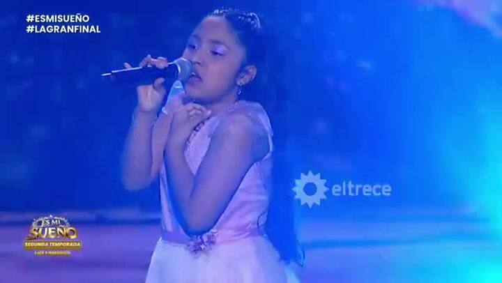 Margarita interpretó “La arenosa” en la final de Es mi sueño