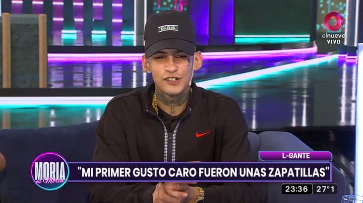 L-Gante recordó su encuentro con Eduardo Feinmann y habló de la chance de trabajar con Palito Ortega