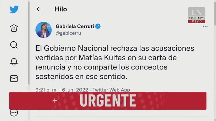 Escándalo en el oficialismo: el gobierno desmiente a Kulfas