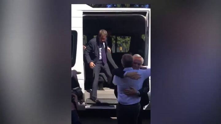 Alberto Fernández hizo su debut en el conurbano con una postal antigrieta - Fuente: Primer Plano
