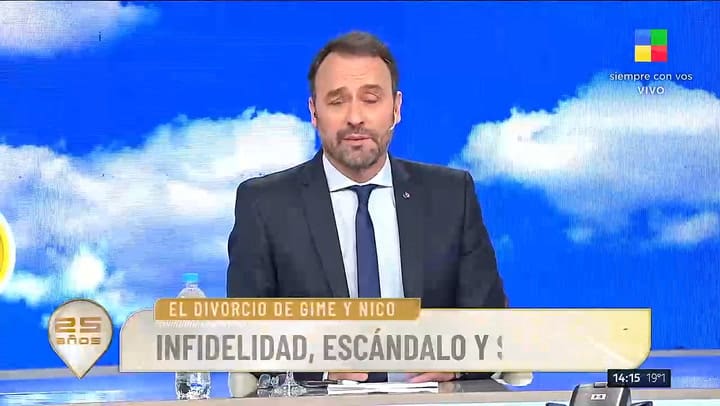 Nico Vazquez y Gime Accardi firmaron el divorcio