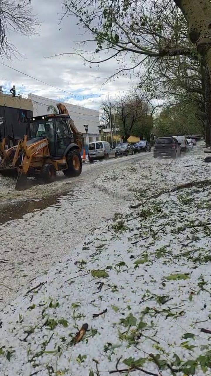 El fenómeno afectó principalmente en Roldán y Funes