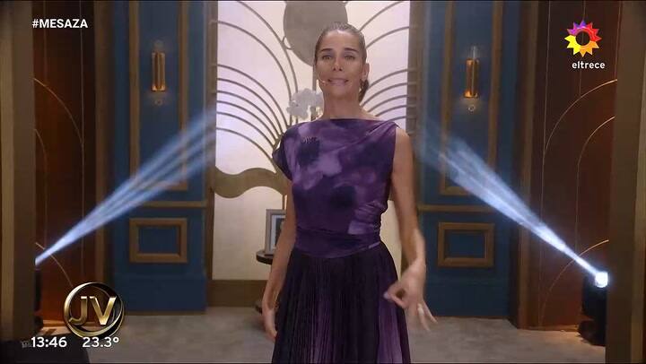 El look de Juana Viale para este domingo 13/04