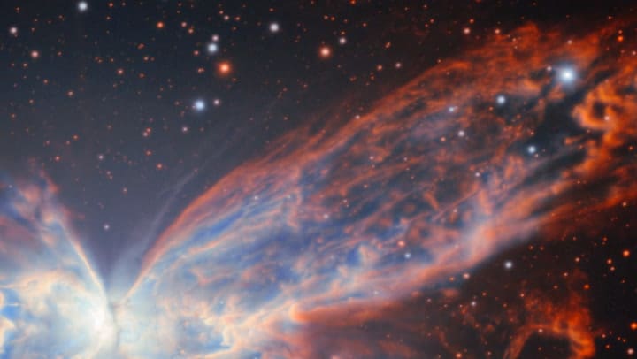 La espectacular imagen de La Mariposa Cósmica