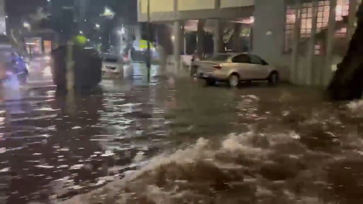 Así quedaron las calles de La Plata tras las lluvias